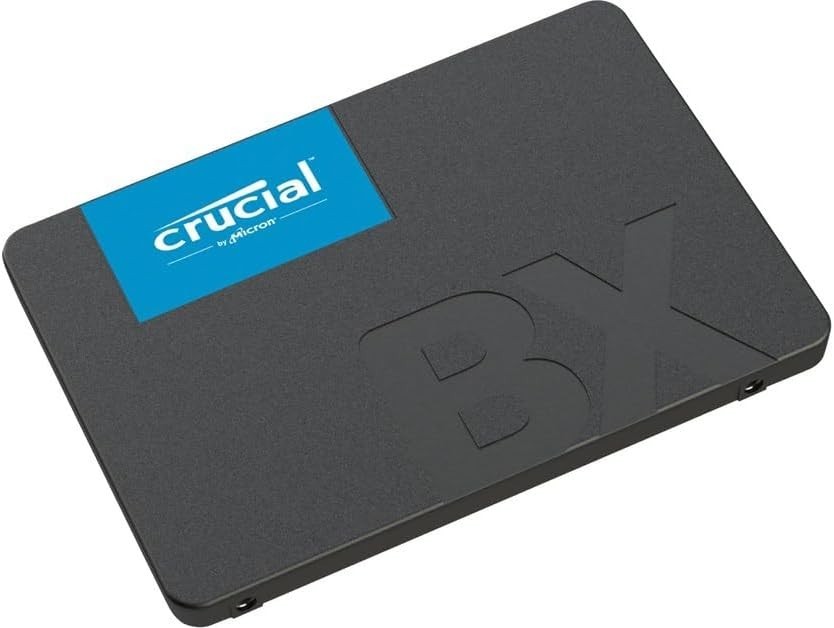 Crucial BX500 500GB 2.5" Internal Solid State Drive 3D NAND SATA For Laptop PC