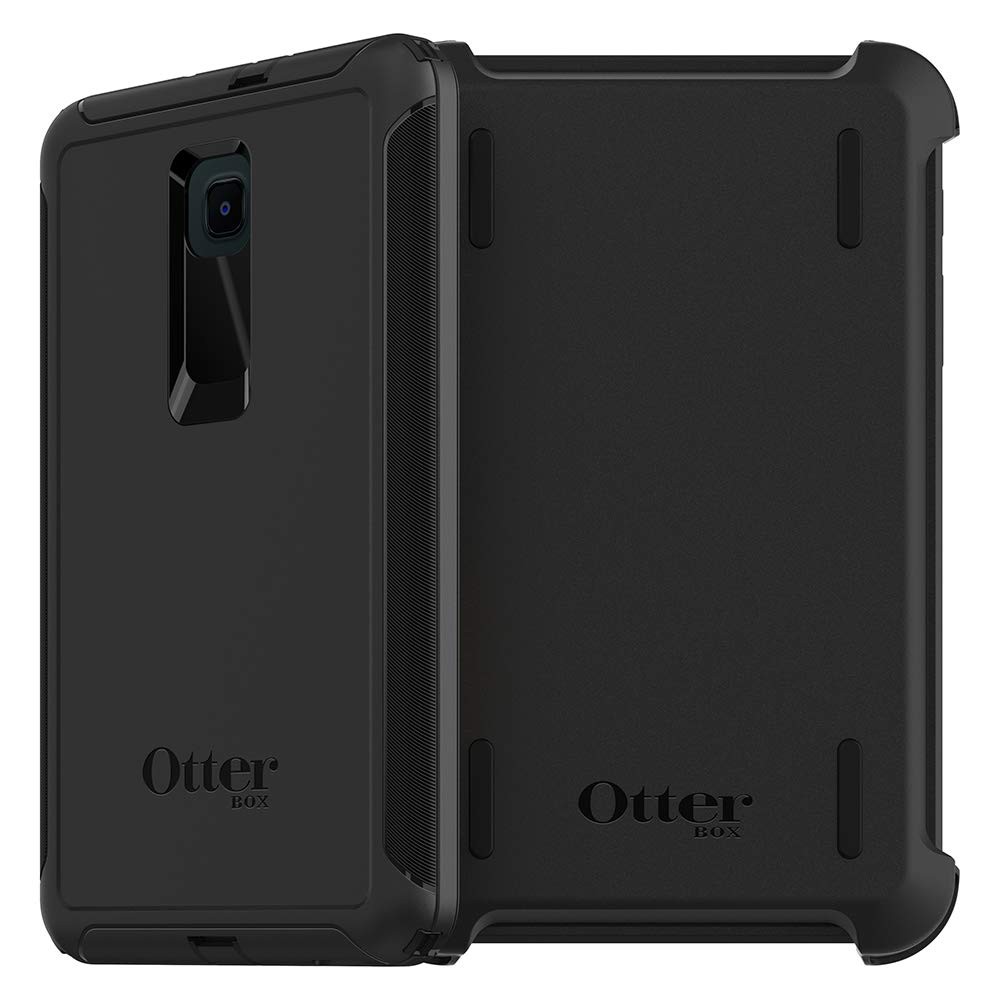 OtterBox DEFENDER SERIES Case & Stand for Galaxy Tab A 8.0 (2018) (ONLY) - Black