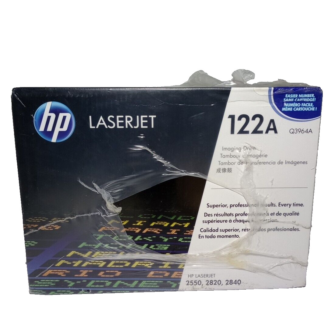 HP Q3964A 122A Imaging Drum For LaserJet 2550 2820 2840 NEW PLASTIC SEALED BOX