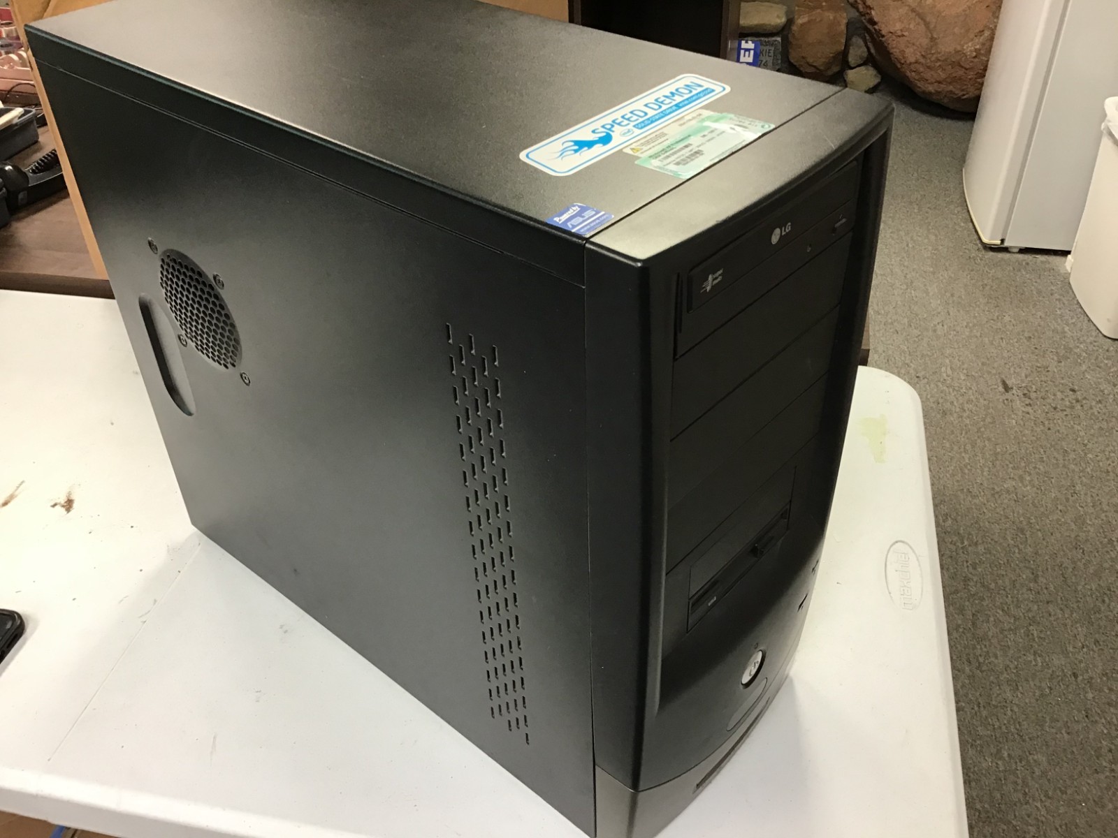 Desktop Computer Case with Corsair TX-650 Power Supply