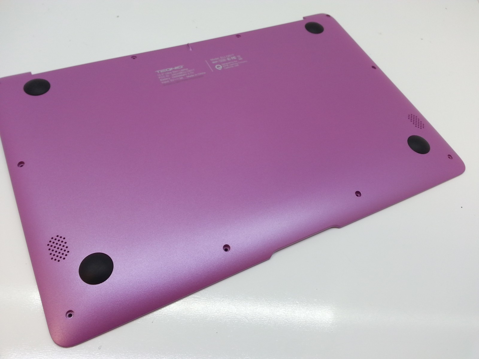 Genuine Pink EPIK TEQNIO ELL1201T Laptop Bottom Base Cover Enclosure Rubbers 93