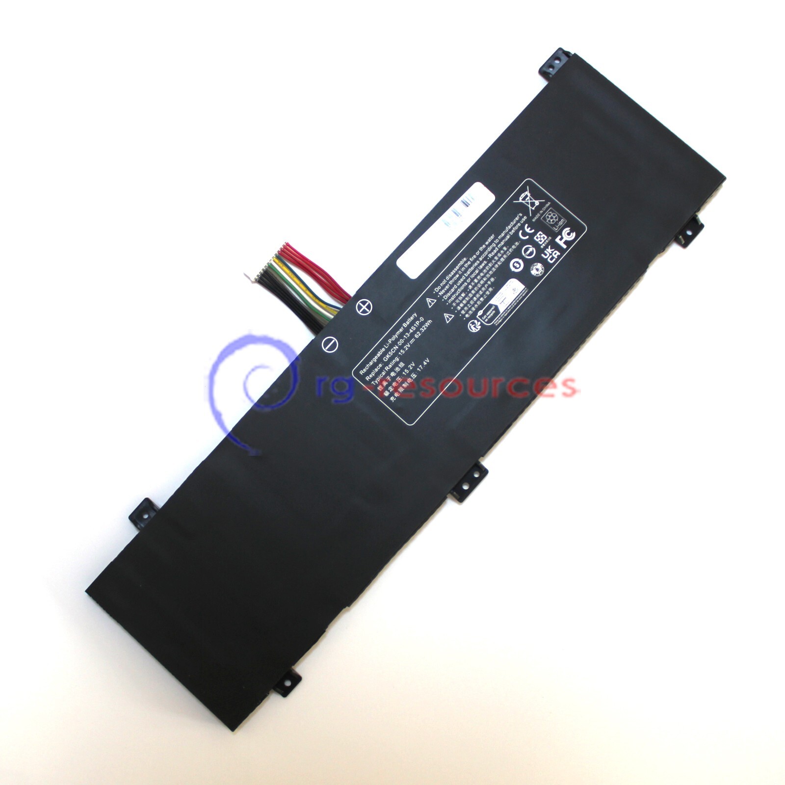 GK5CN-00-13-4S1P-0 Battery for Getac GK5CN5Z GK7CN6S OP-LP2 Z7-KP7GZ Z7M 62.32Wh