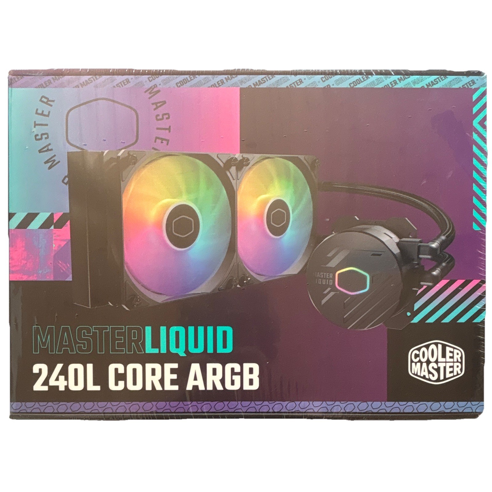 NEW Cooler Master MasterLiquid 240L Core ARGB 240mm Liquid CPU Cooler
