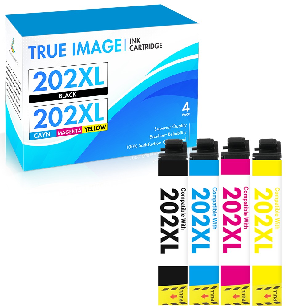 4X Compatible Epson 202XL Ink Cartridge for Expression XP-5100 WorkForce WF-2860