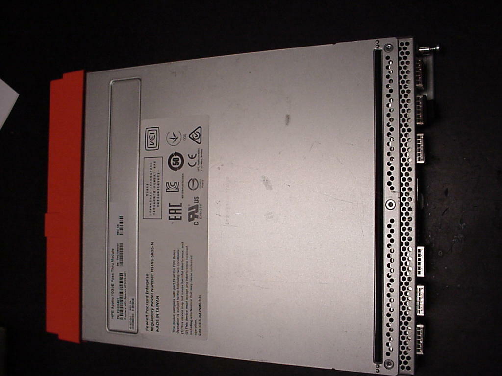 HPE Apollo 10GbE Pass thru Module 873833-001 851928-B21 *pulled