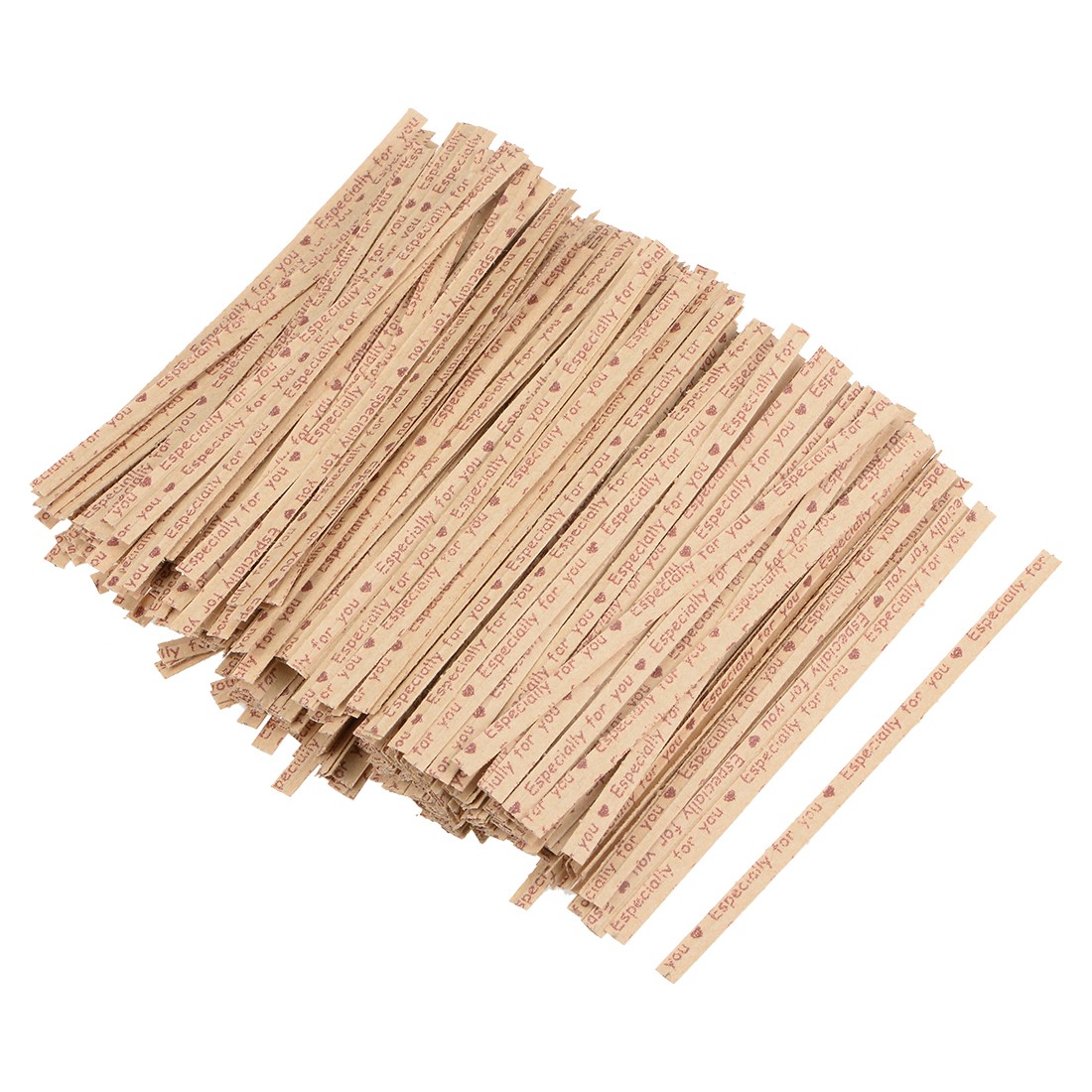 Long Strong Twist Ties 4 Inches Quality Kraft Closure Tie Coffee 1000pcs
