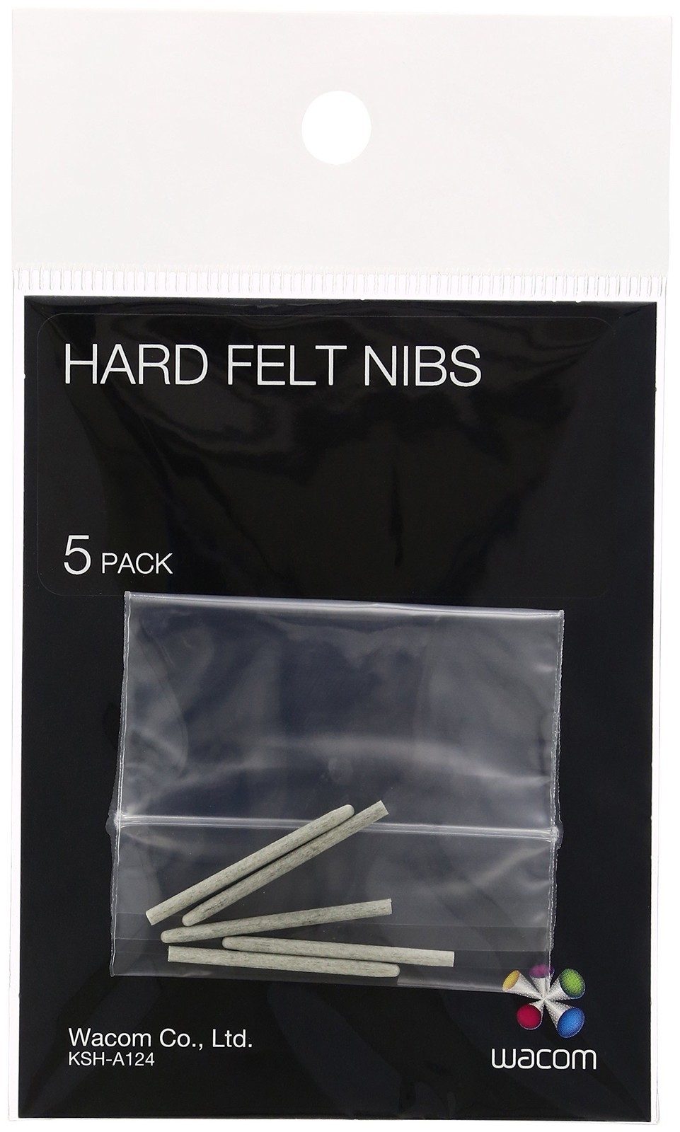 Wacom Replacement Pen Nibs Hard Felt 5 Pack For Cintiq Intuos Bamboo DTx