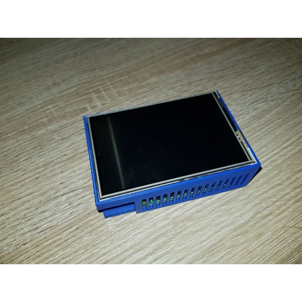 Raspberry Pi Zero Waveshare 3.5 inch LCD case 3d Printed