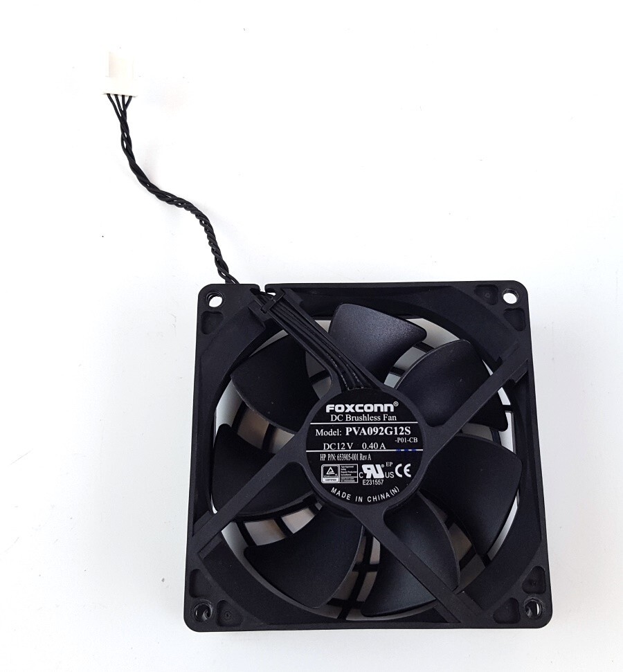 HP Z440 Workstation Internal Case Cooling Fan 653905-001 PVA092G12S PVA092G12H