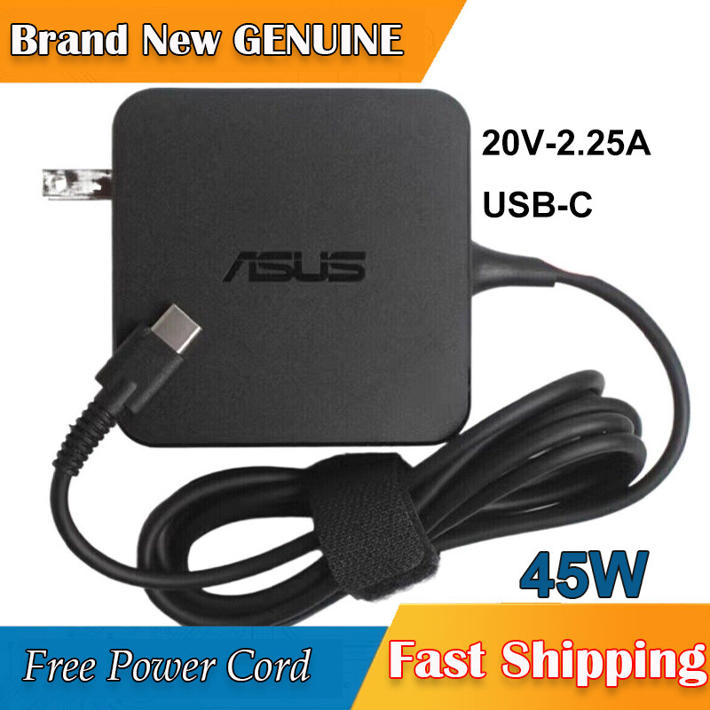 Original Asus Chromebook CX15 CX1500CKA CX1500CKA-BR0191 ac adapter 45w USB-C
