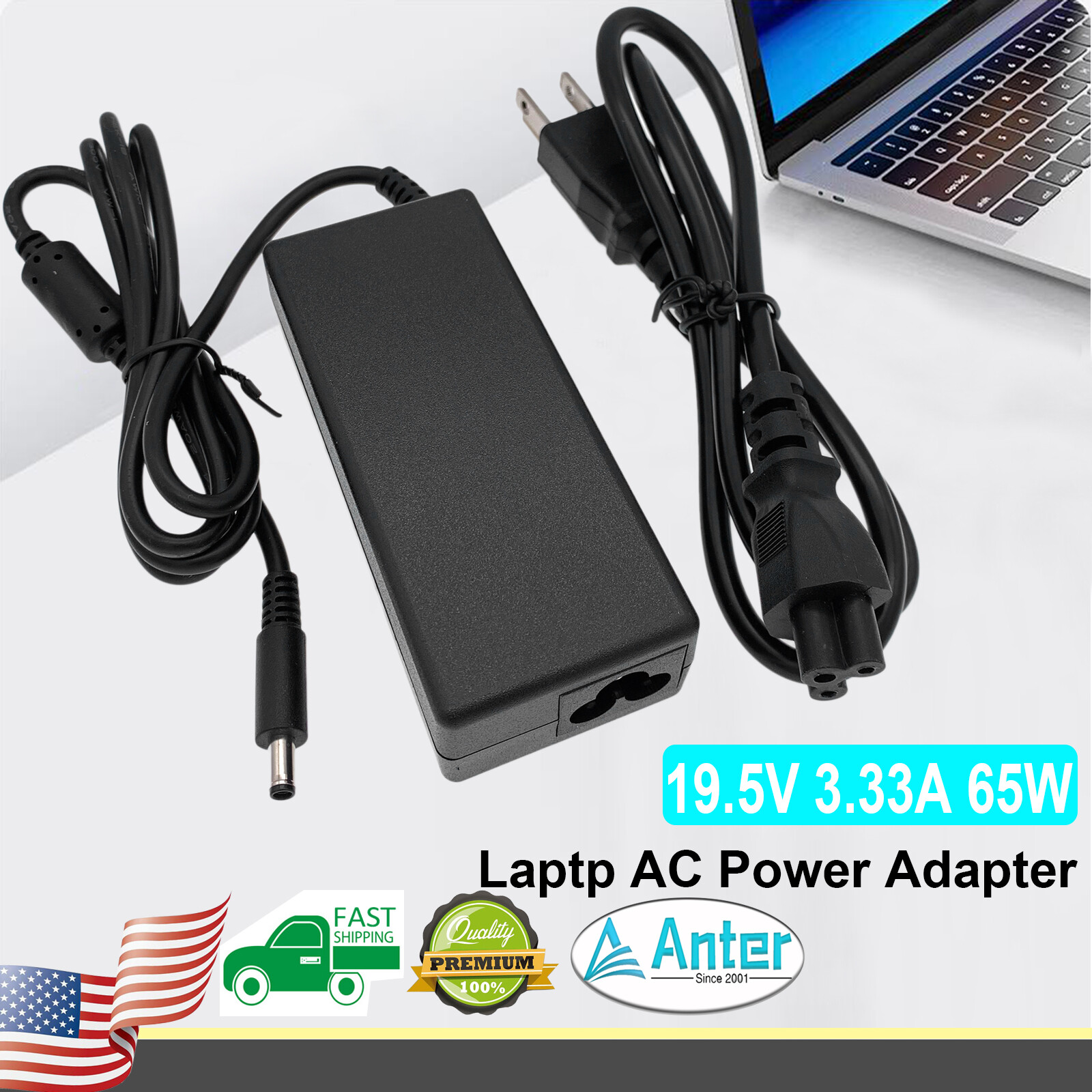 AC Adapter Charger for HP 15-R011dx 15-r017dx 15-R029wm 15-R050nr Cord