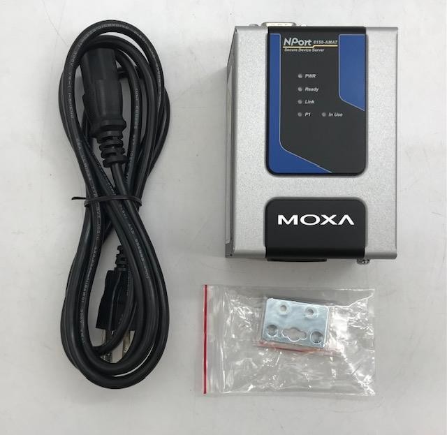 MOXA NPort 6150-AMAT(RS-485-2W) V1.0 Secure Device Server w/ Power Cord
