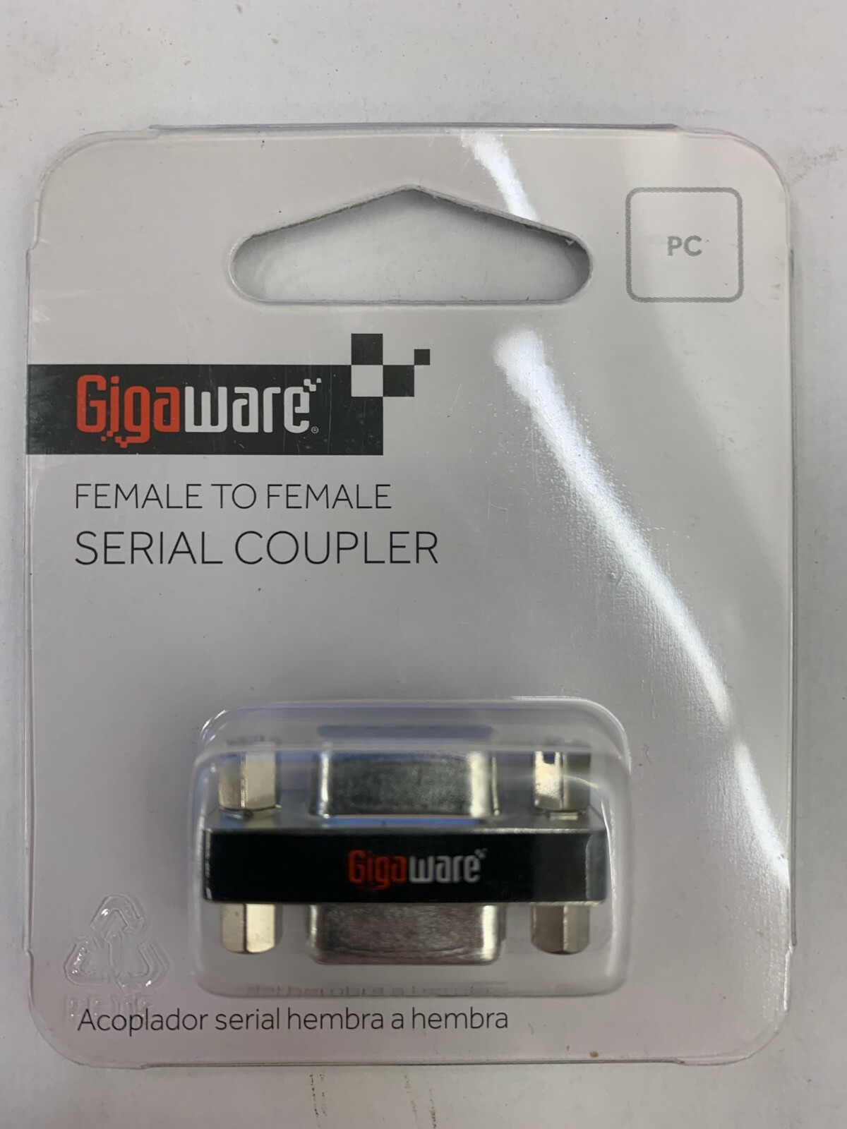 Gigaware 26-1409 9 Pin Female to 9 Pin Female Serial Coupler NEW