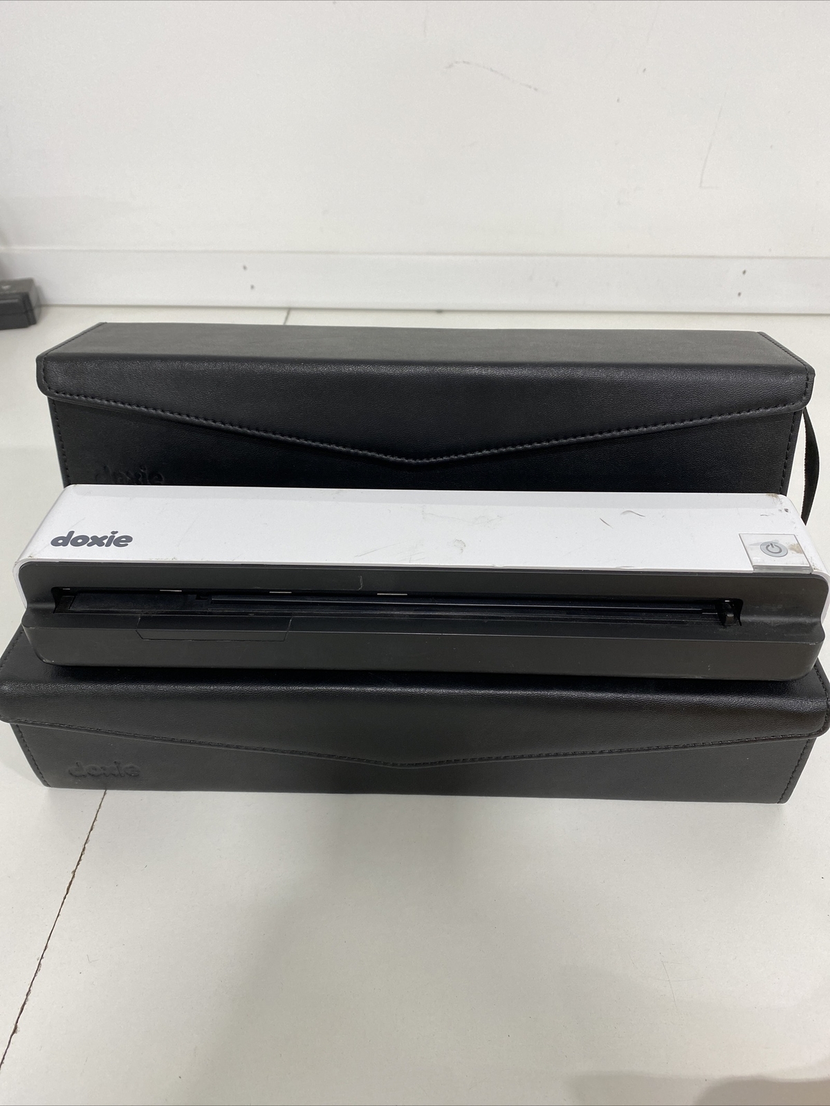 Lot Of 4 - Doxie Portable Color Paper Scanner With Case - No Cords - READ