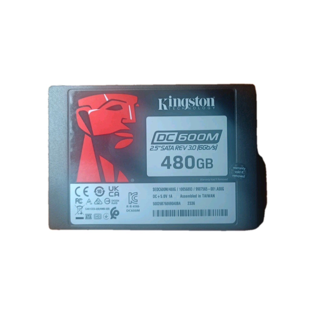 Kingston DC600M 480GB 2.5" SATA III Internal SSD (SEDC600M/480G)