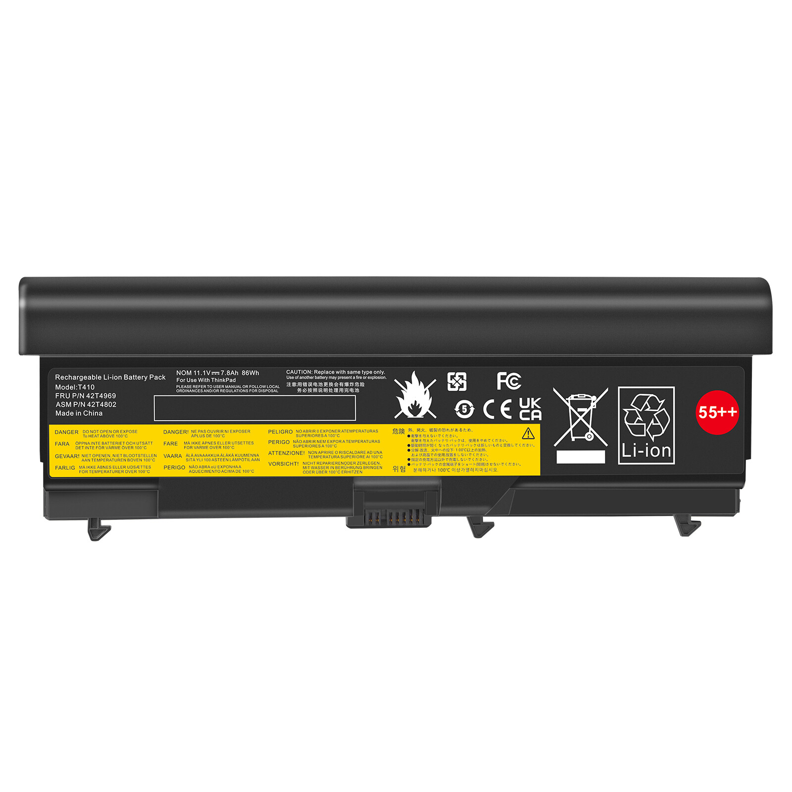Battery for Lenovo Thinkpad T410 T510 L410 L412 L420 L421 L520 SL410 SL510 