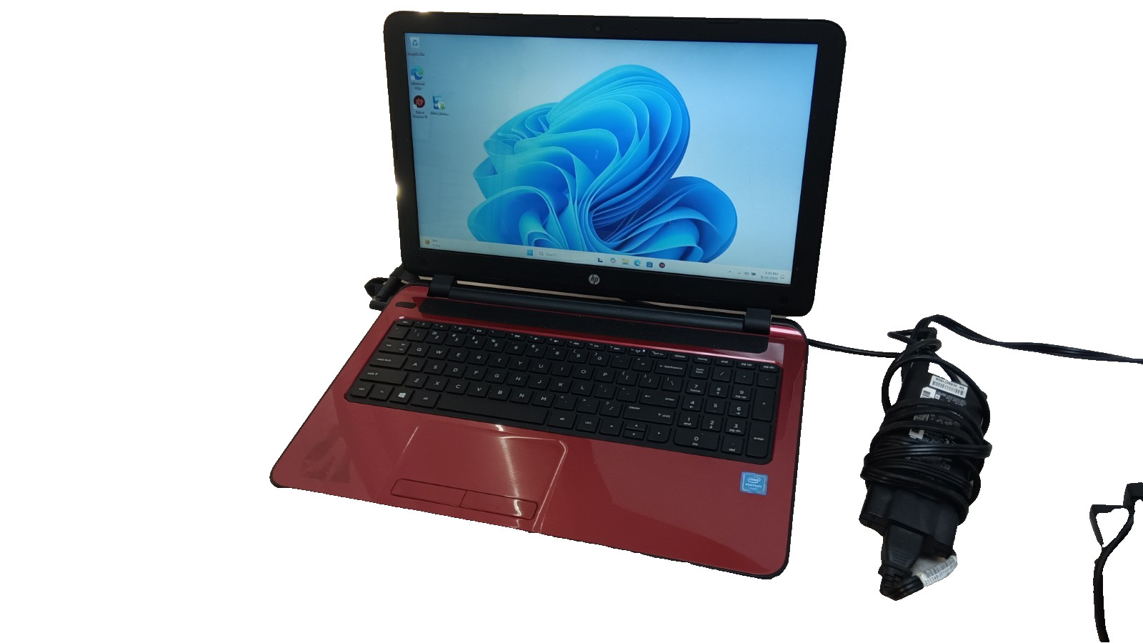 HP 15-f272 wm 15.6" Pentium N3540 2.16GHz 4GB Ram 500GB HDD WiFi Win10 Red