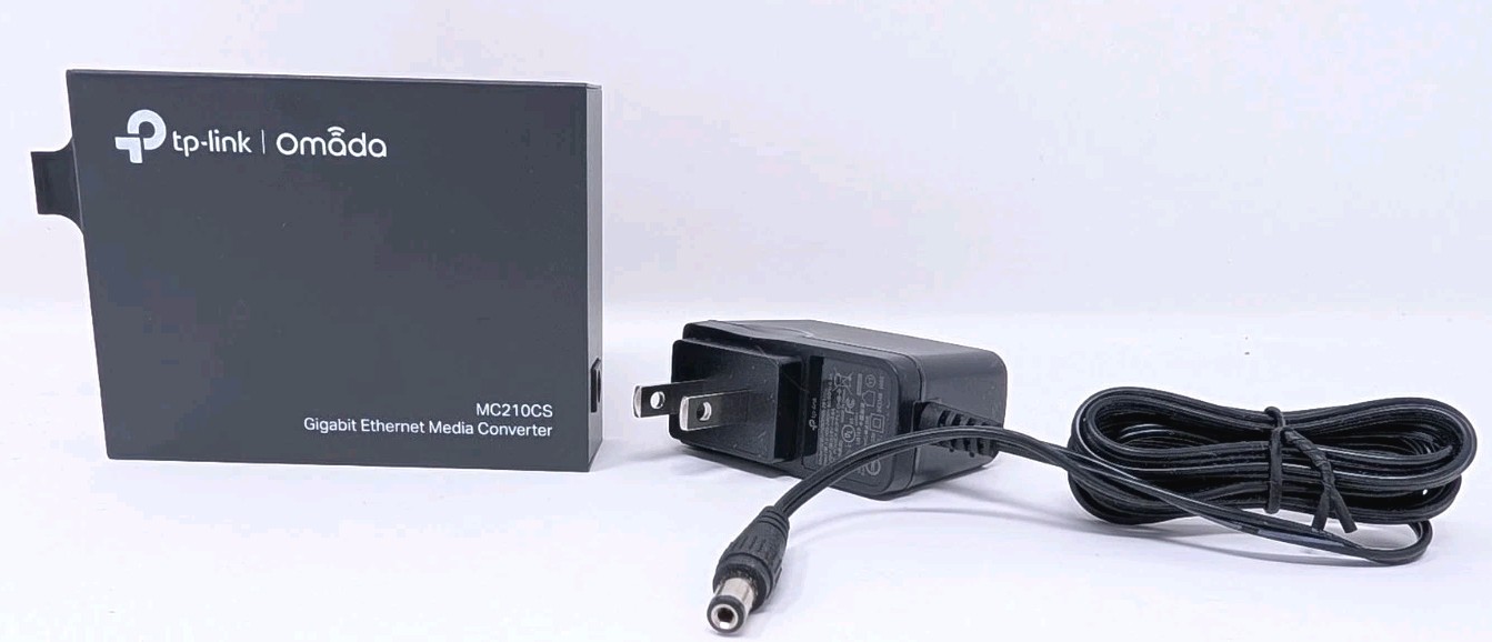 TP-Link MC210CS(UN) | Omada 1000Mbps Gigabit Single-Mode Media Converter