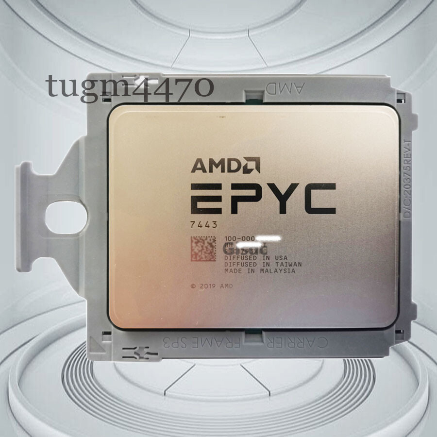 AMD Milan EPYC 7443 2.85G 24 core 48 thread 128MB 200W Processor