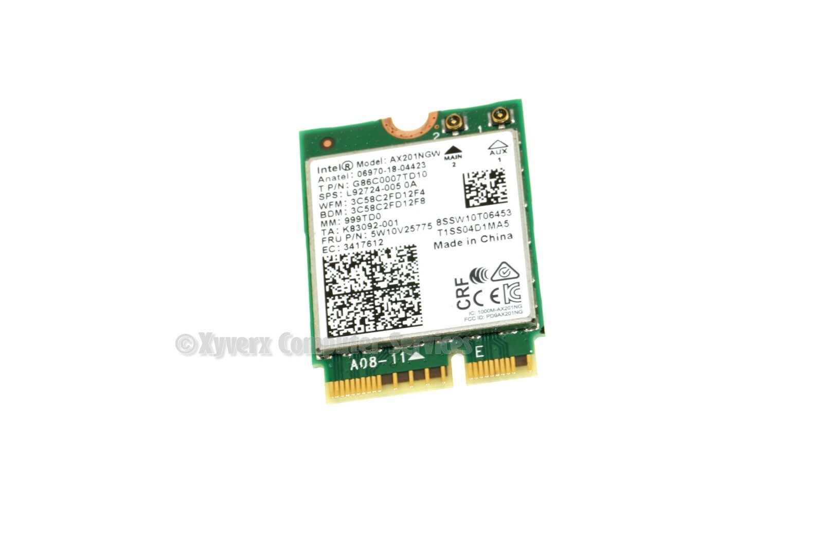 AX201NGW GENUINE RAZER WIRELESS BLUETOOTH CARD BLADE 15 RZ09-03305E43 (CB72)