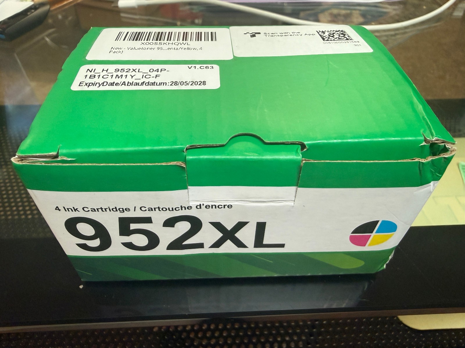 Valuetoner 952XL Combo Ink Cartridges for HP OfficeJet Pro 8710  4PK