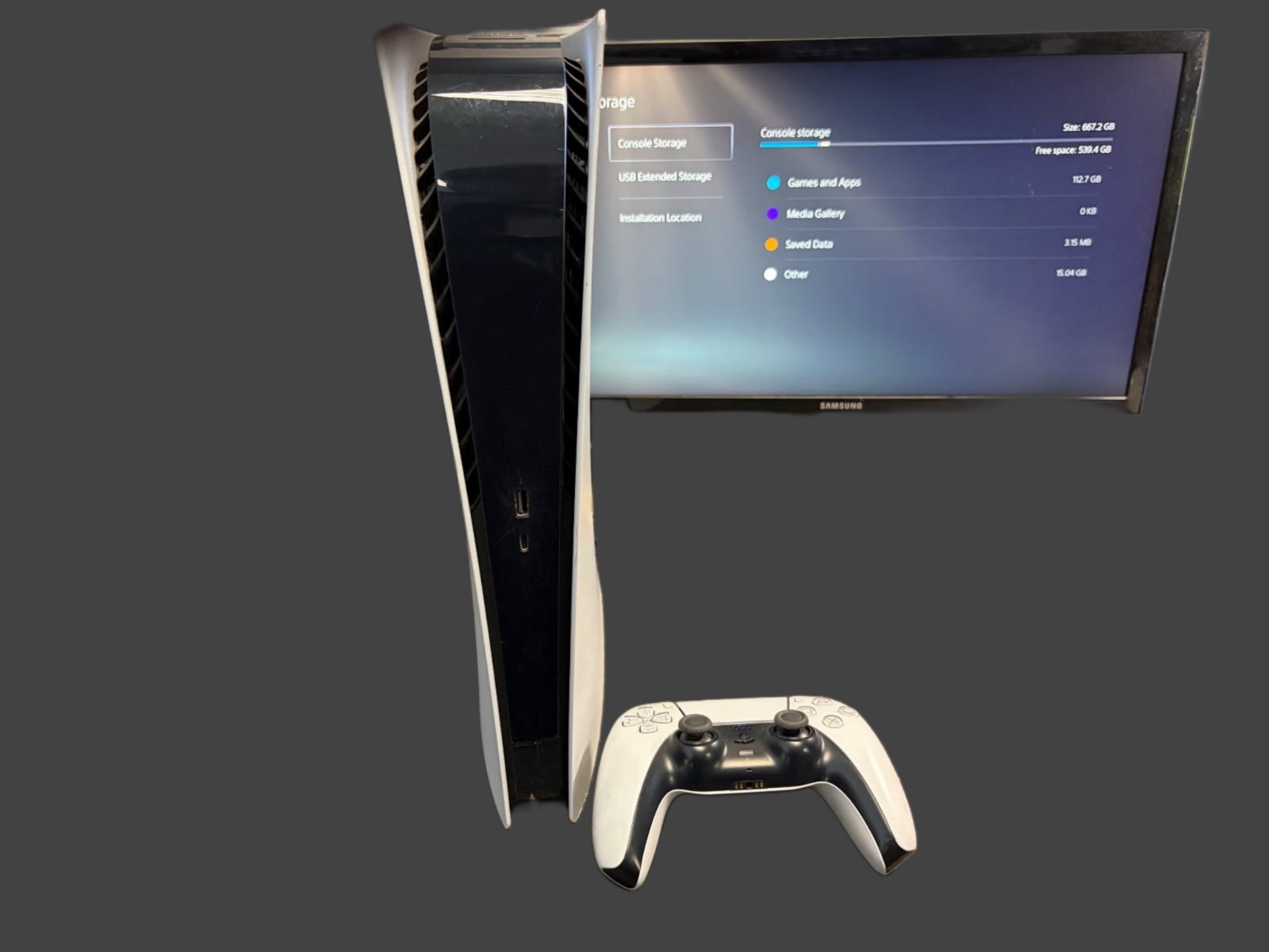 PlayStation 5 PS5 Digital Edition  NO CONTROLLER, CRASHES, AS-IS, READ LISTING