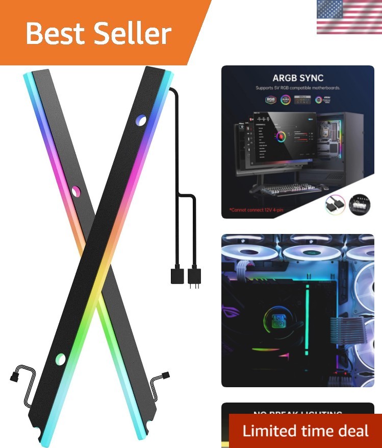 Customizable 5V ARGB Strip for Micro-ATX Motherboards - Effortless Installation