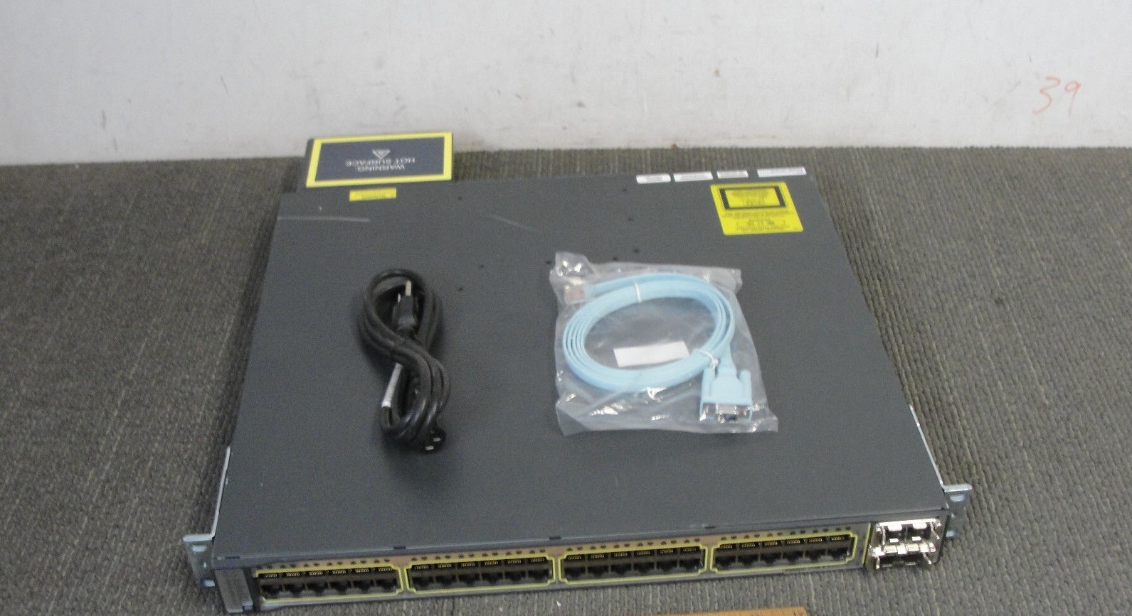 CISCO WS-C3750E-48PD-SF 48 Port Gigabit POE Switch 10Gbps Uplinks 3750E-48PD-SF
