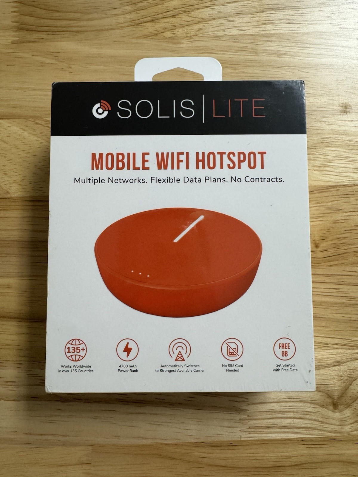 SIMO Solis Lite 4G LTE WiFi Mobile Hotspot - Brand New Factory Sealed