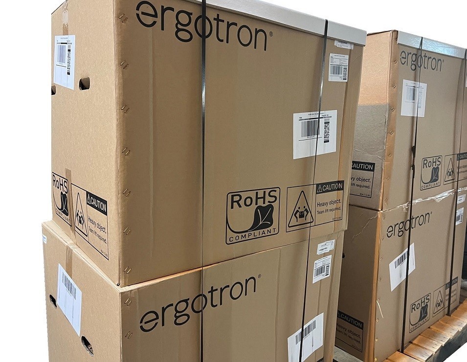 Ergotron LX Pro Desk Dual Direct Arm Black 45-684-292