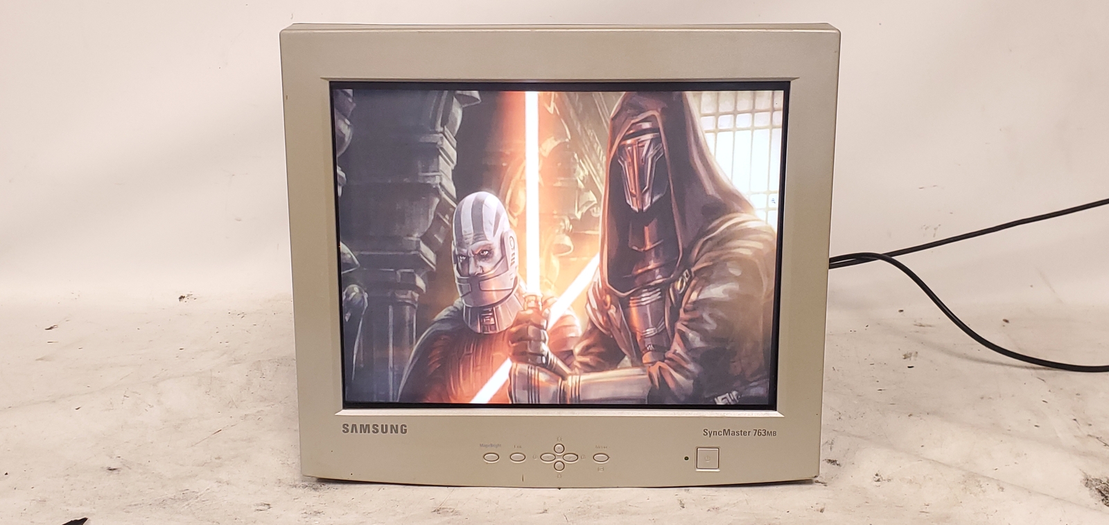 Vintage Gaming Samsung SyncMaster 763MB 16" CRT VGA Computer Monitor 2003