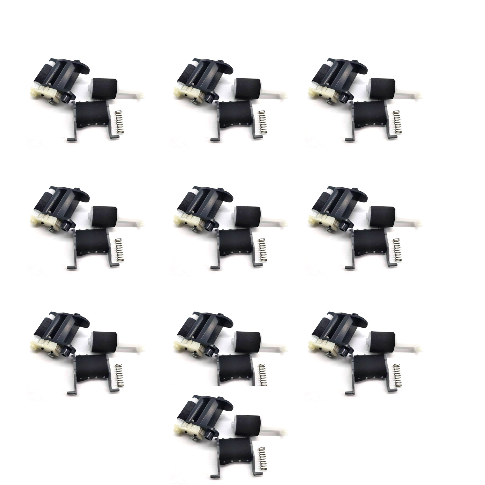10 Sets ADF Pickup Roller Separation Pad Fits For HP LaserJet M128 M227 M176