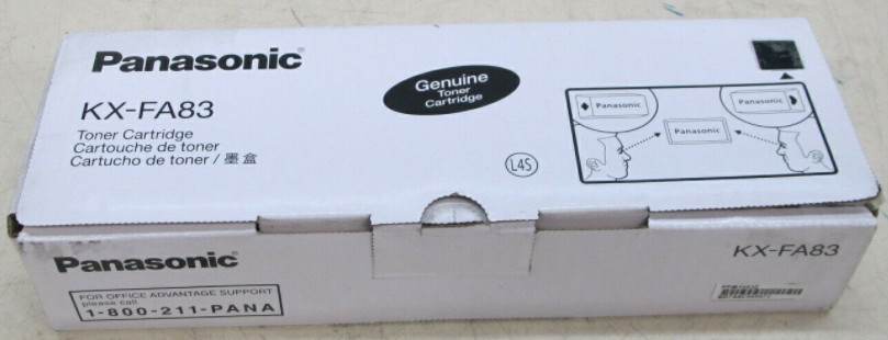 Genuine Panasonic KX-FA83A Black Toner Cartridge KX-FL611 FLM651 FL511 BNIB