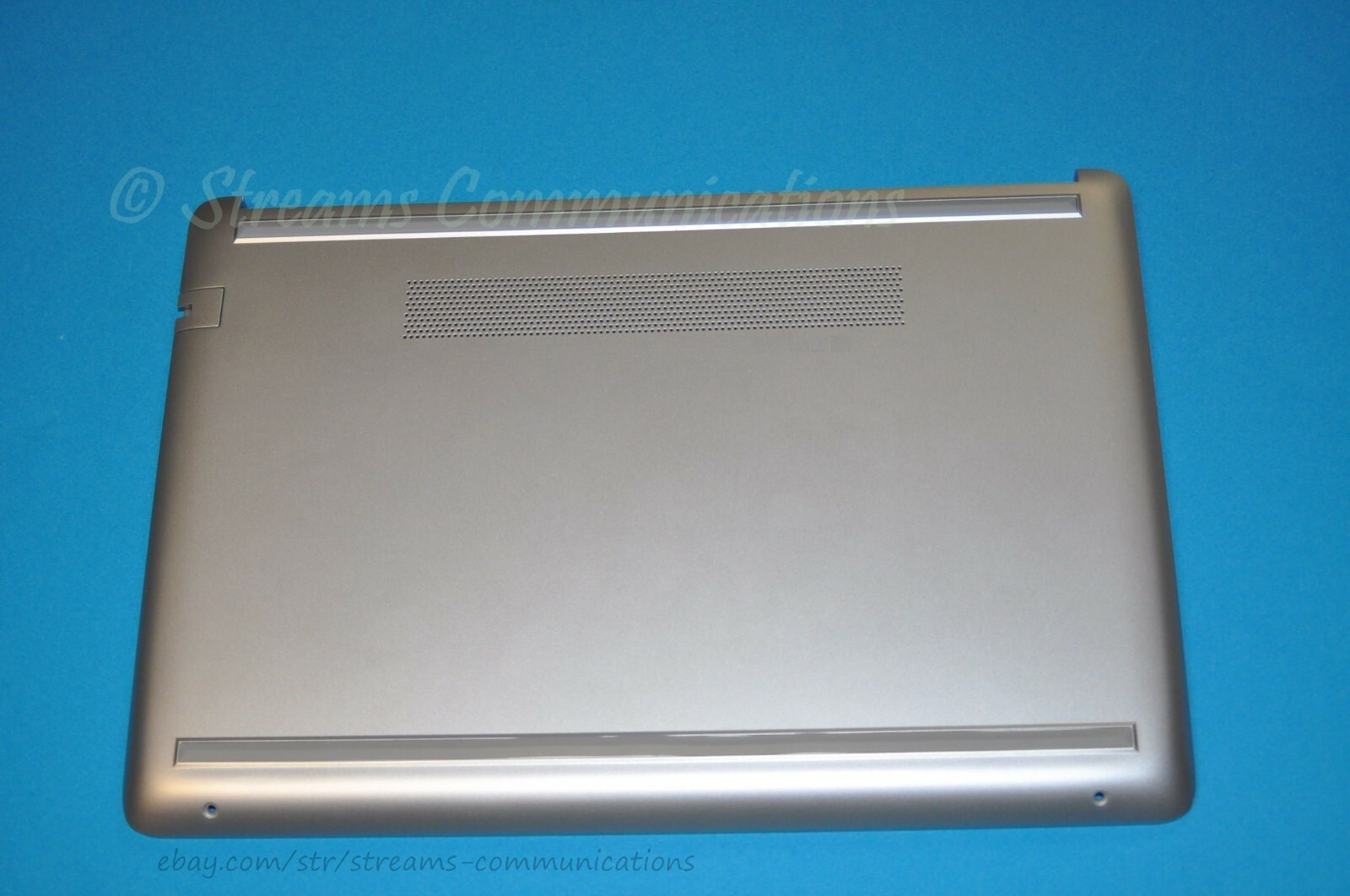 HP 14-DK 14-dk0076nr Laptop Bottom Case (Base Enclosure) w/ Rubber Strips