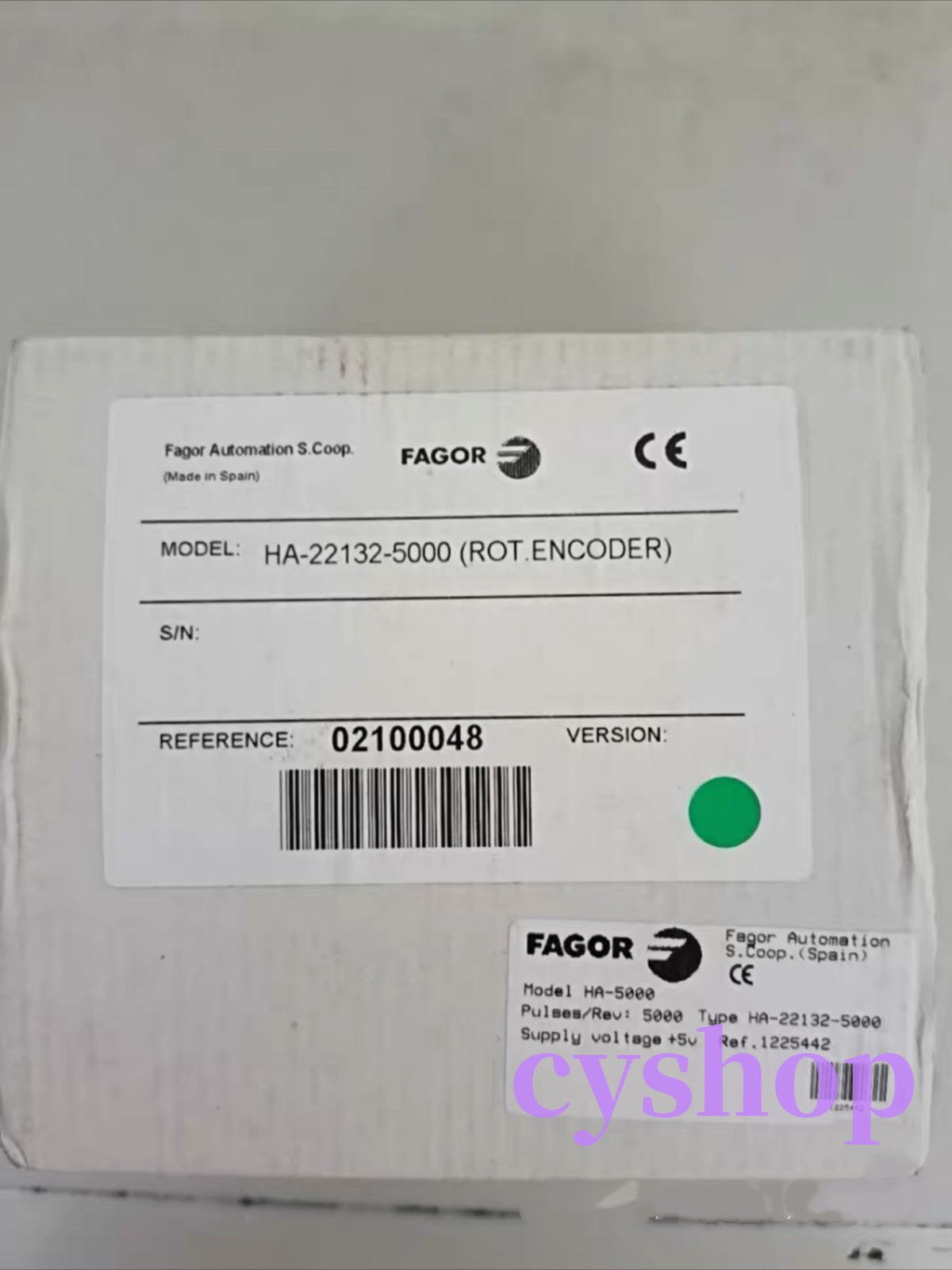 1PC New FAGOR HA-22132-5000 encoder Fast transportation