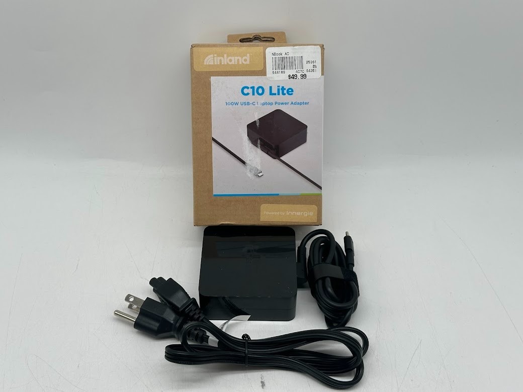 Inland Innergie C10 Lite 100W PD 3.0 USB Type C Laptop Power Adapter