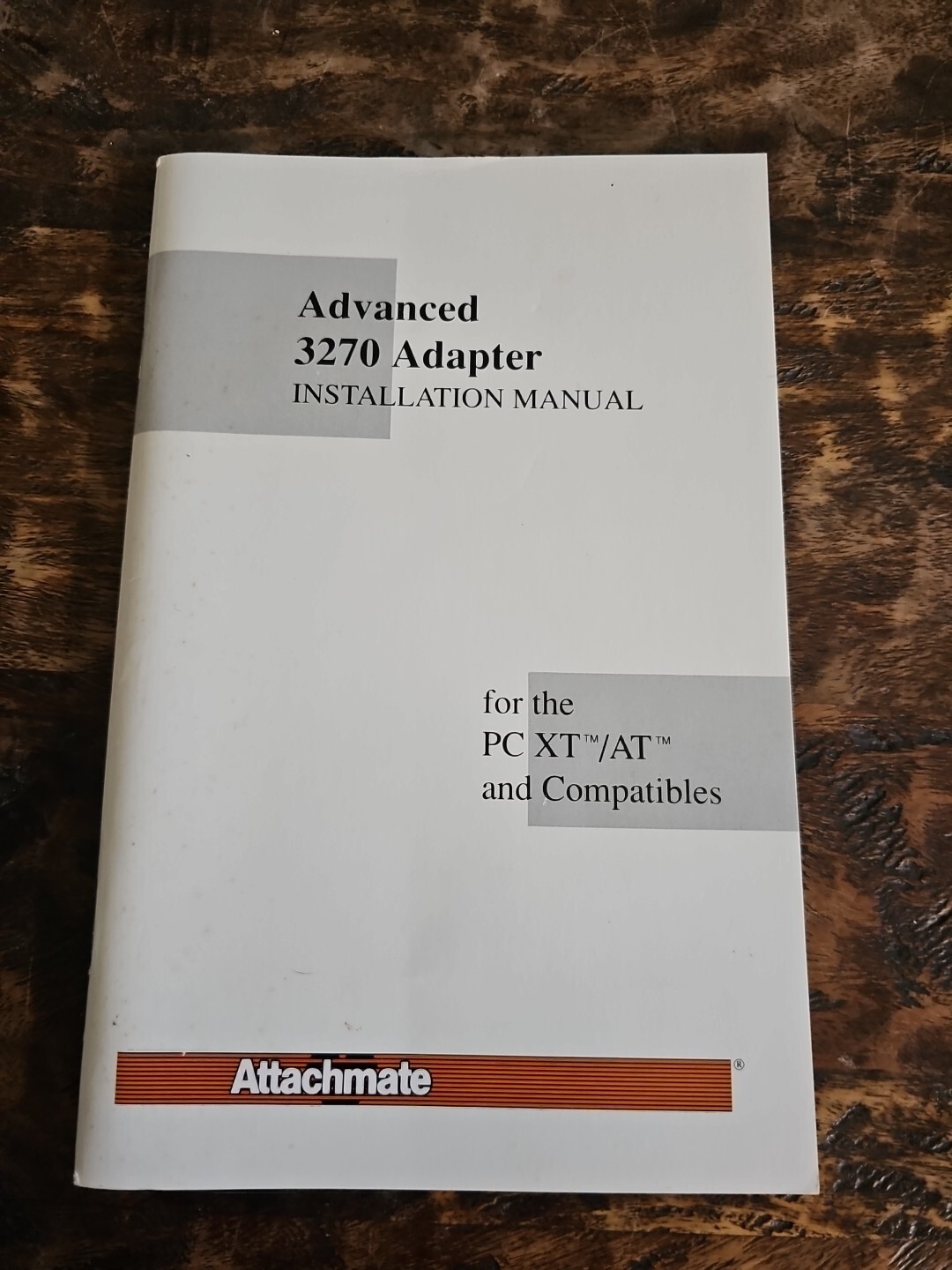 Advanced 3270 Adapter Installation Manual For The PC/AT And Compatibles 1992