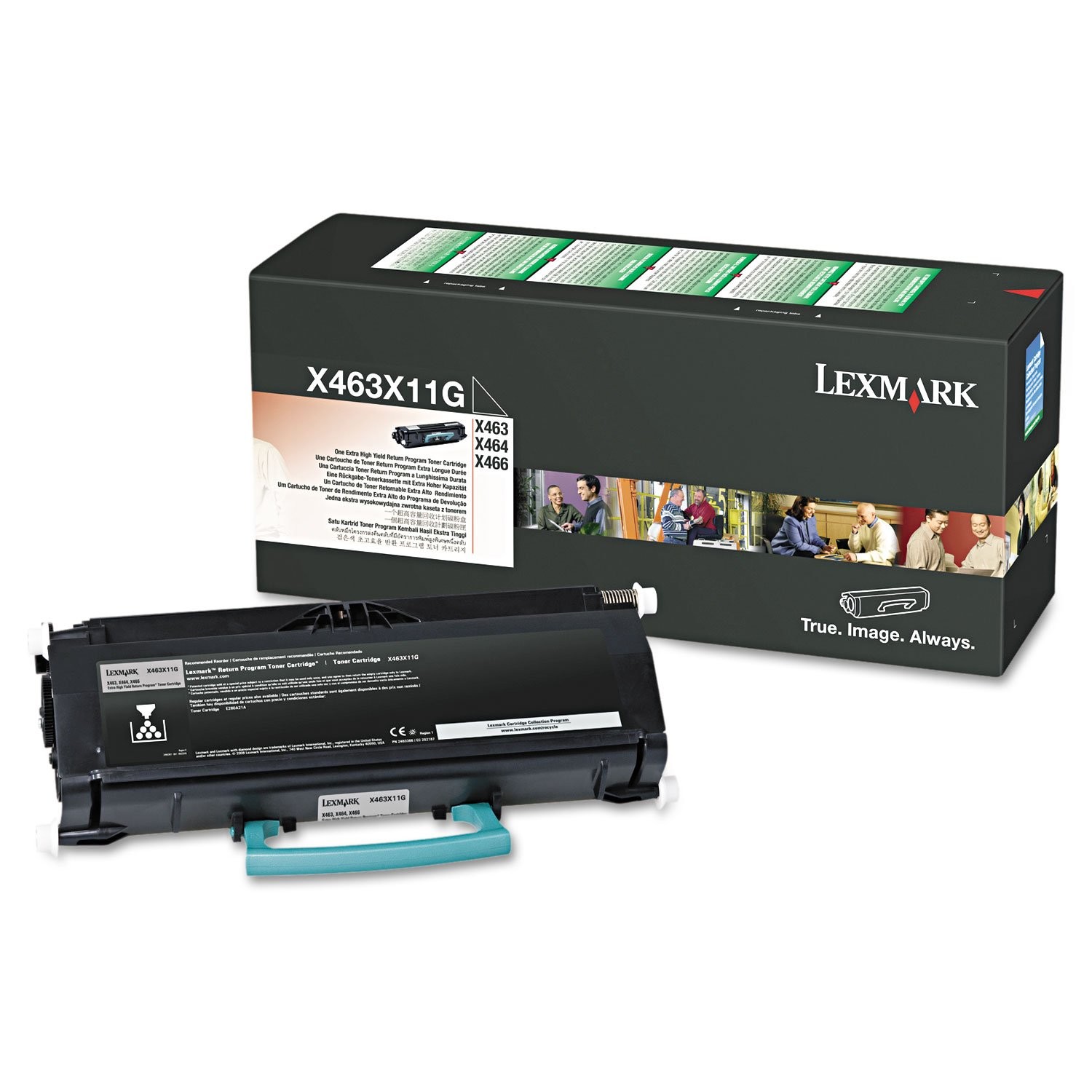 Original Lexmark X463X11G Black Toner. New Sealed Box, We Ship Fast