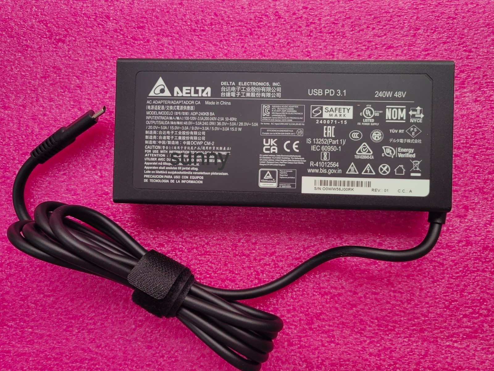 48V 5A ADP-240KB BA For HP ZGX Nano AI Station G1N GB10 Delta 240W Adapter OEM