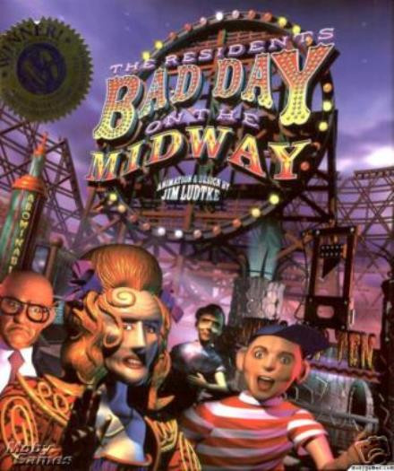 The Residents: Bad Day on the Midway PC CD creepy sinister carnival murder game