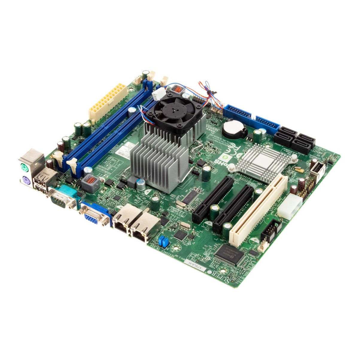 Motherboard SUPERMICRO X7SLA-H DUAL CORE INTEL ATOM 330 DDR2 PCIe PCI FlexATX