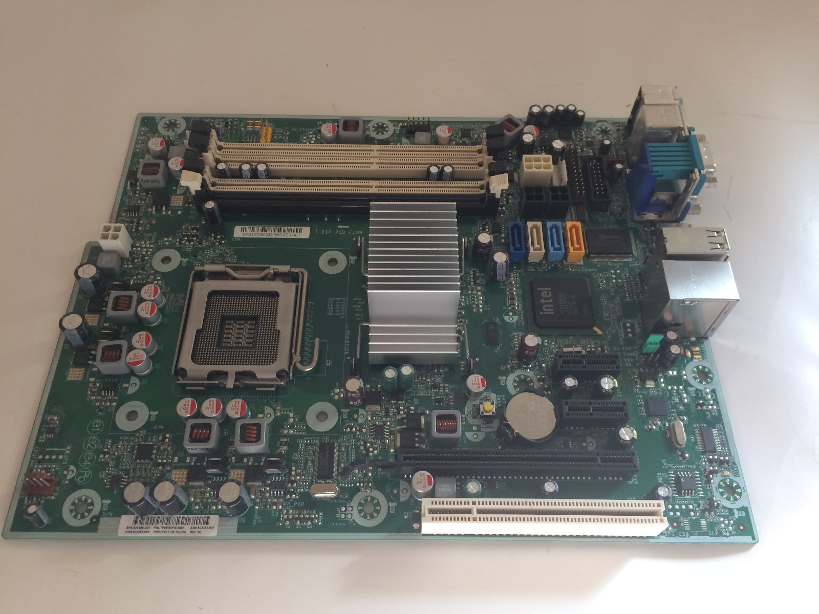 Lot Of 2 HP Compaq 6000 Pro System Board 531965-001 503362-001 503363-000 
