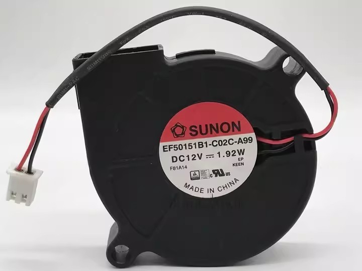 1PCS SUNON EF50151B1-C02C-A99 12V 1.92W 5015 Turbo Fan 5CM