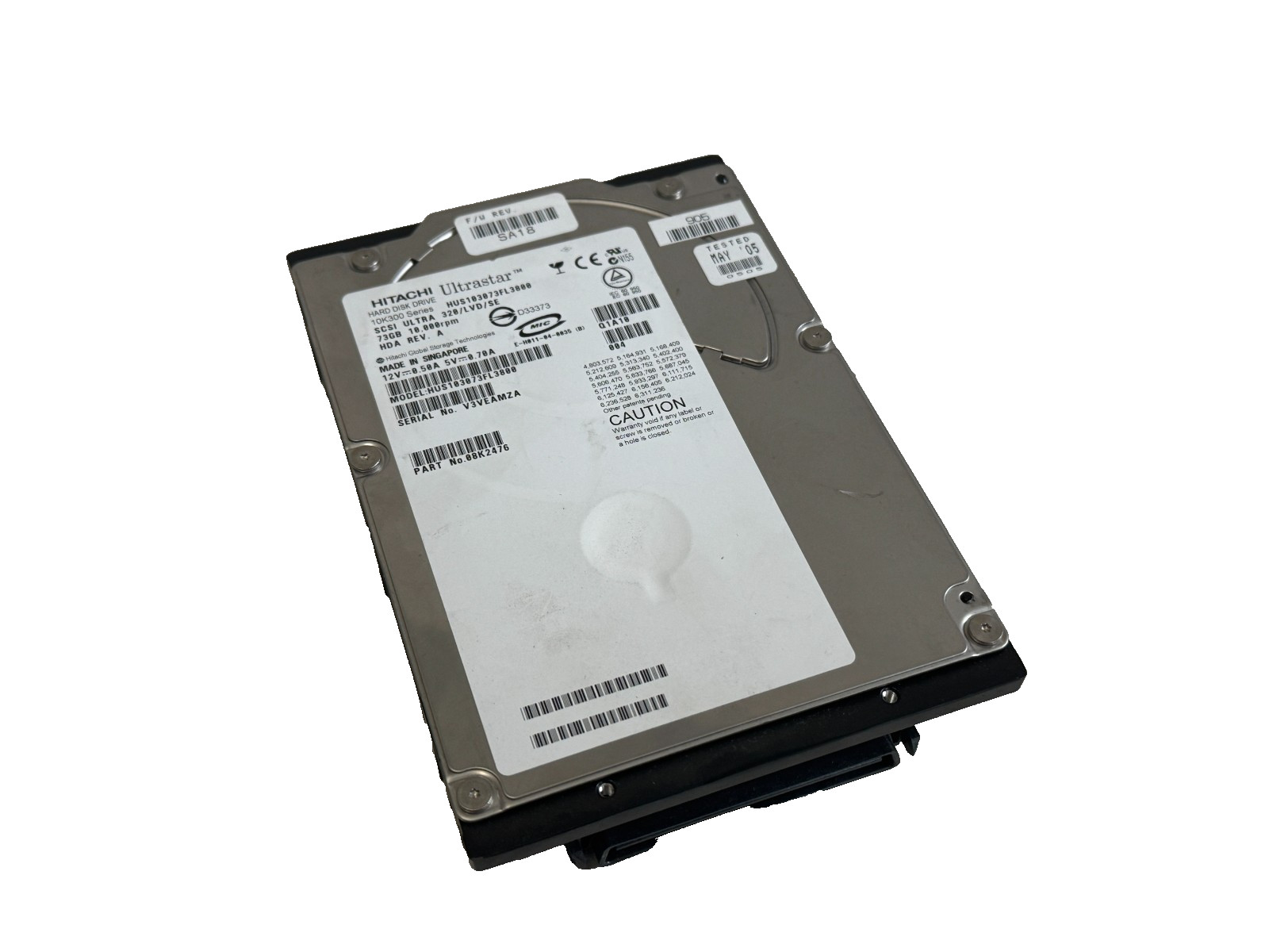 NEW Hitachi HUS103073FL3800 REV. A Hard Drive