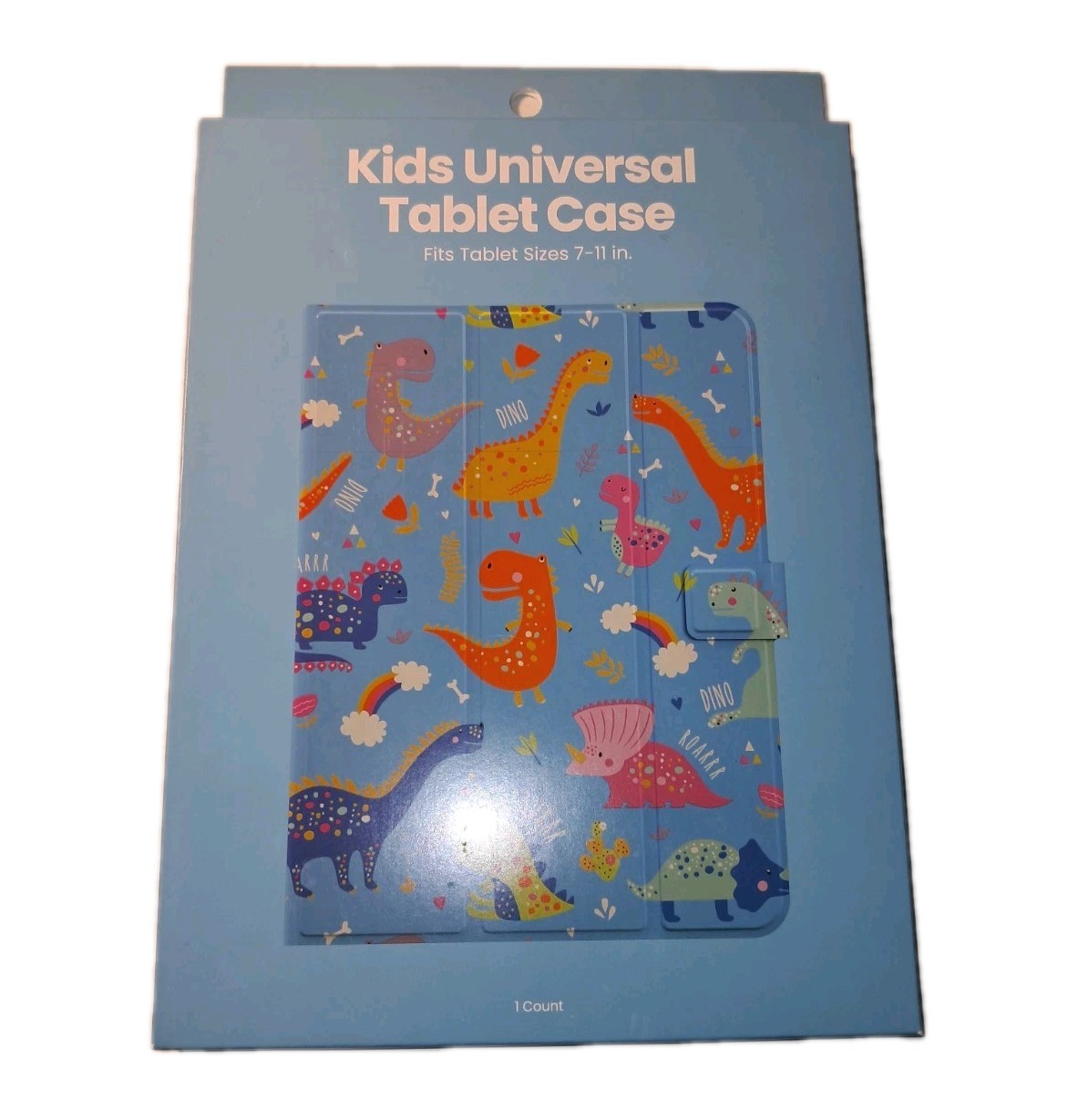 Kids Universal Tablet Case Dinosaur Pattern Theme Fits Tablets Sizes 7-11 inch