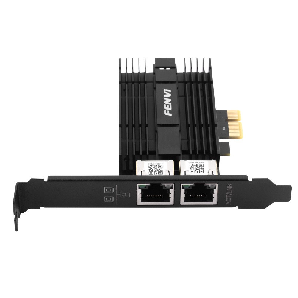 Dual Port 2.5Gbps PCI-E Network Card NIC Intel I226 RJ45 LAN Adapter for Desktop