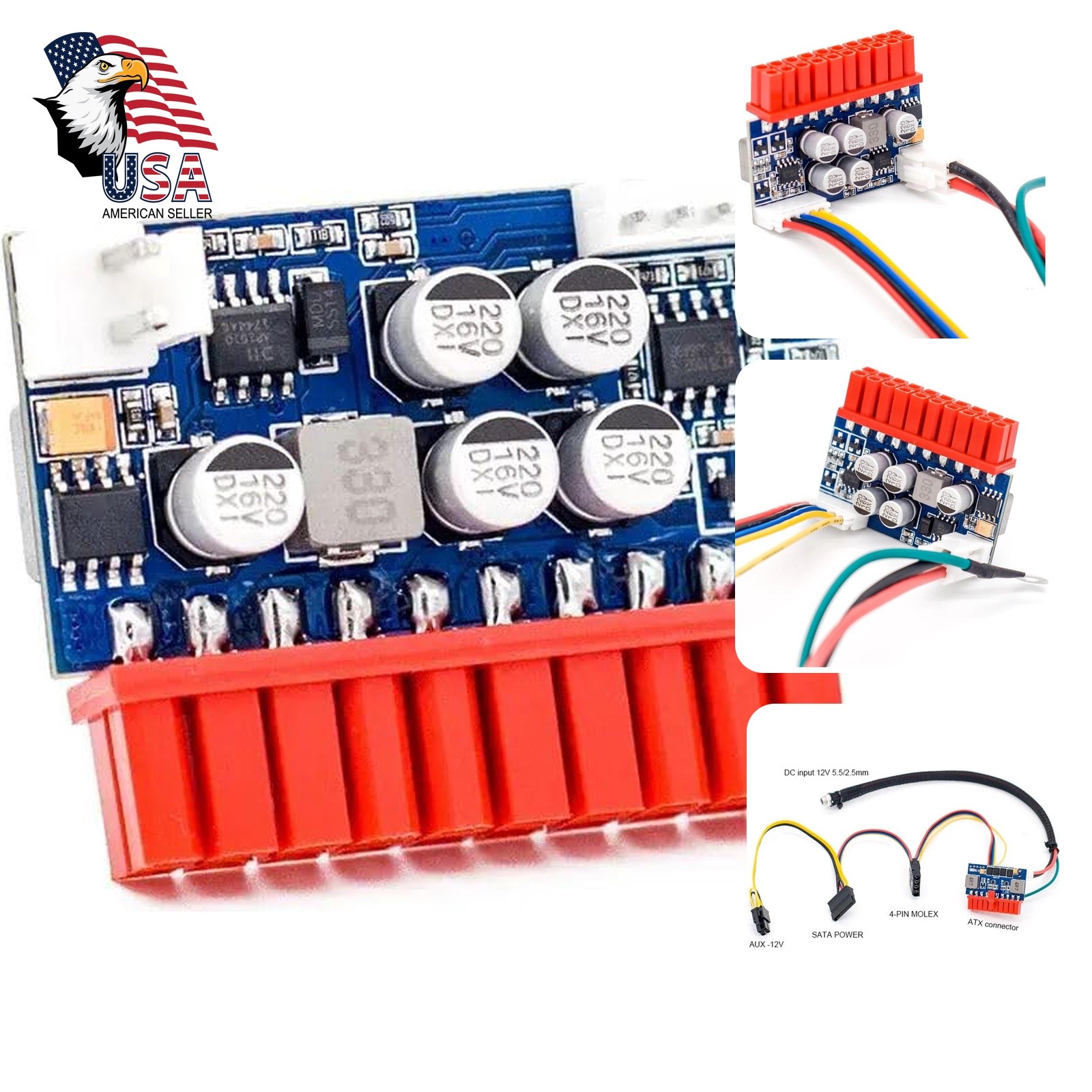 Iesooy DC-ATX 120W 20pin Power Supply Module