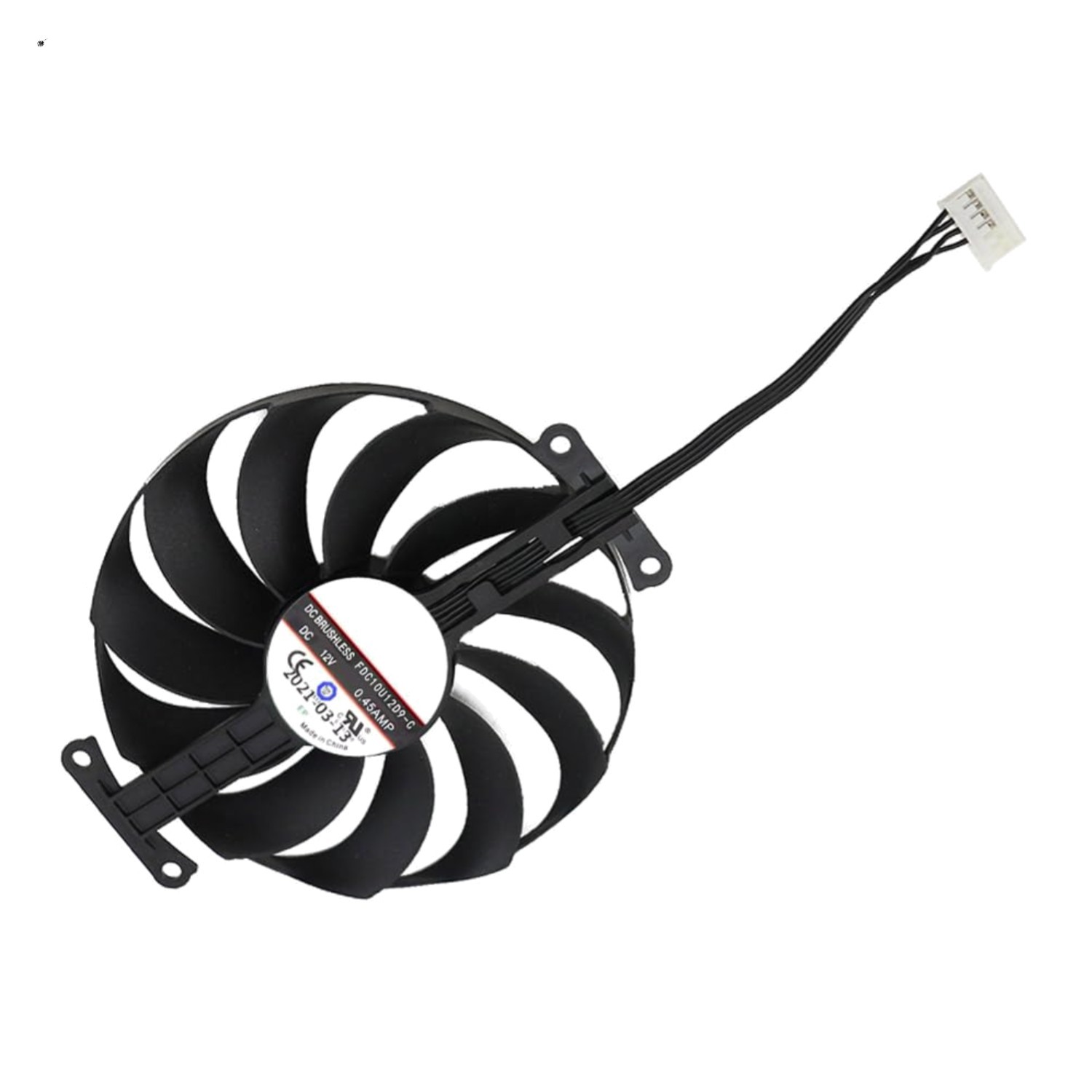 Efficient 95mm Air Cooling Fan for ASUS RTX 3050/3060 - 48Db Quiet Operation
