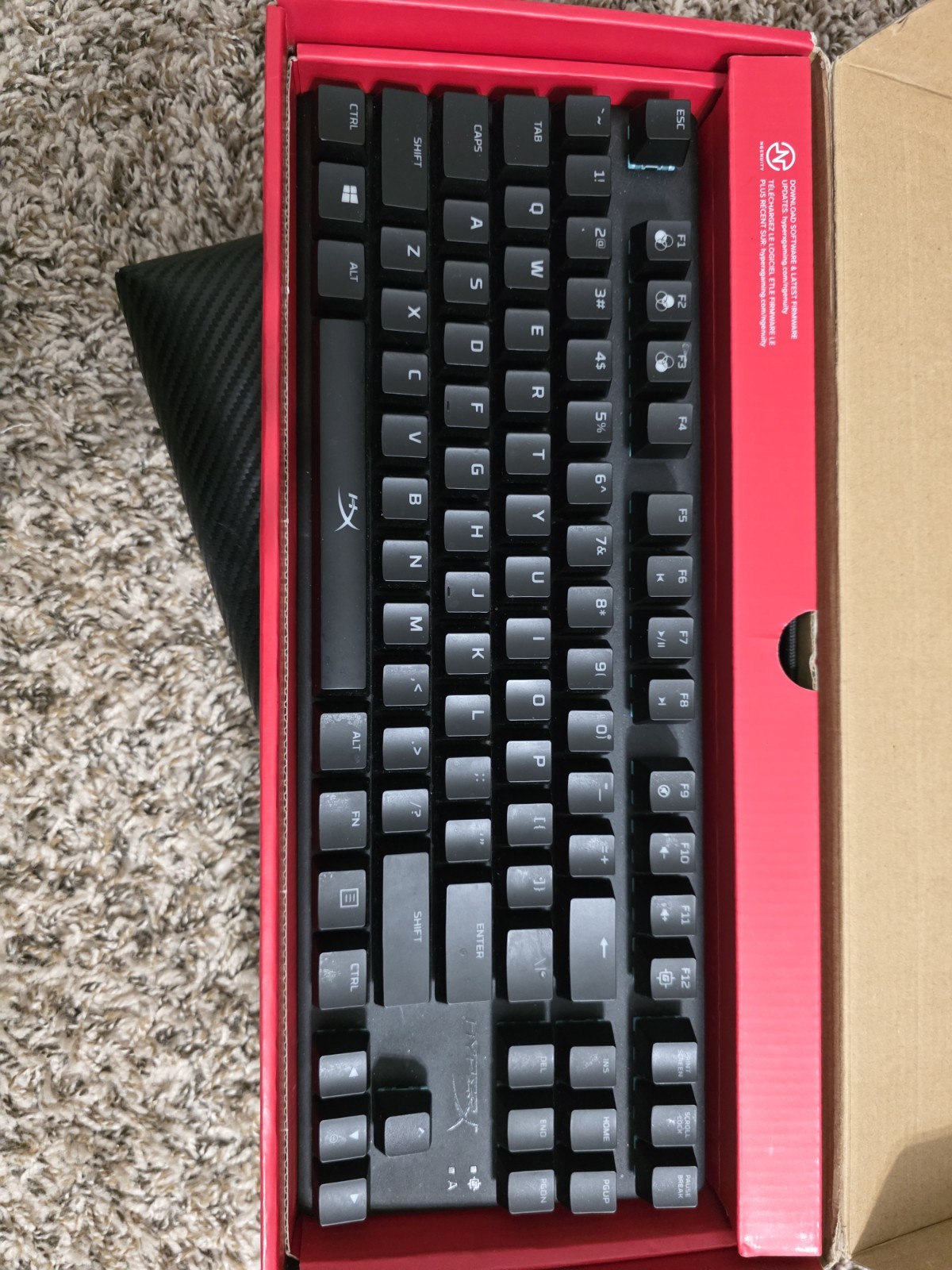 HyperX Alloy Origins Core RGB Mechanical Keyboard Wired USB Black QWERTY EN