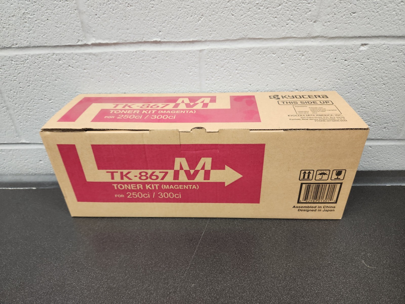 Genuine Kyocera TK-867M Magenta Toner Cartridge for TASKalfa 250ci